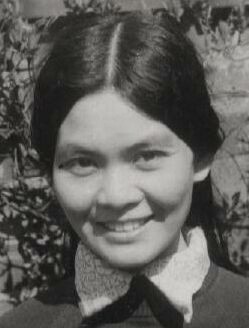 Siew-Yue in her garden